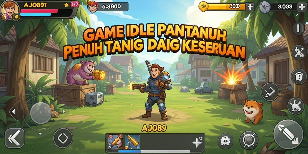 Screenshot AJO89 menunjukkan gameplay seru dan interaksi menarik.