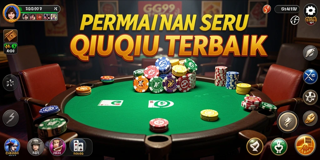 Screenshot GG99 yang menampilkan gameplay seru QiuQiu.