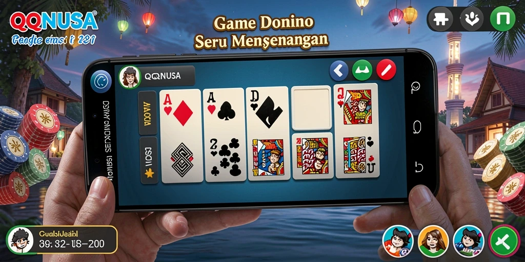 Tampilan gameplay yang menarik dalam QQNUSA.