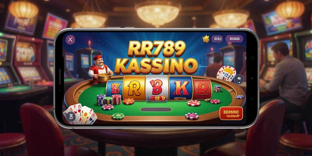 Tampilan menarik dari permainan kasino di RR789.