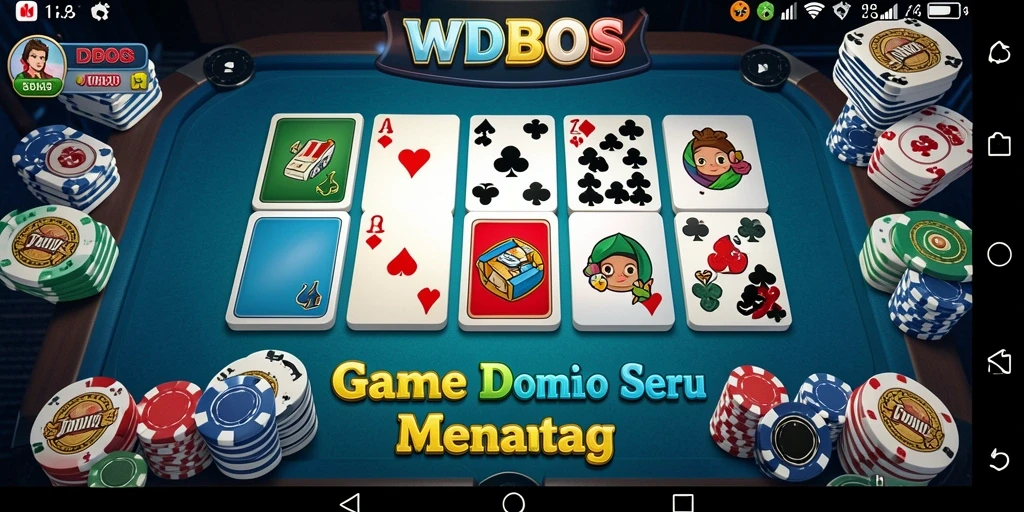 Tampilan gameplay seru WDBOS dengan teman-teman.